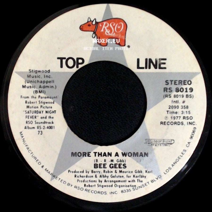 Bee Gees - More Than A Woman / Night Fever side A