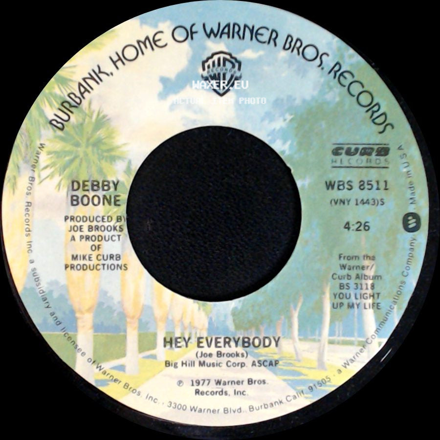 Debby Boone - California / Hey Everybody side B