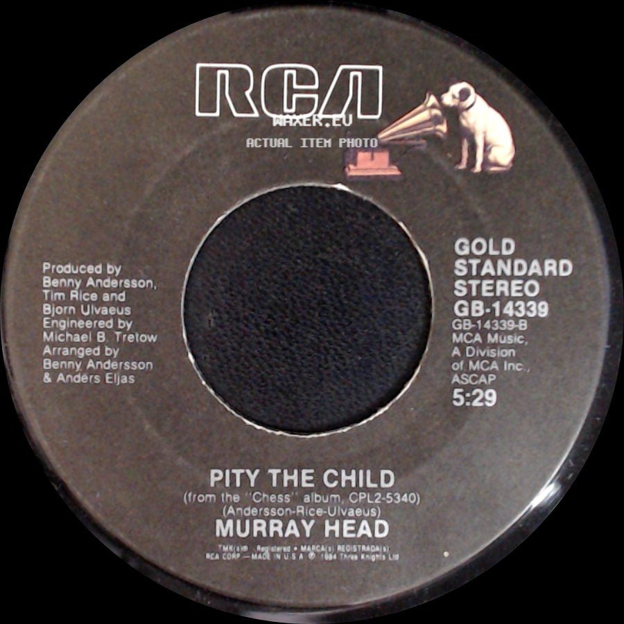 Murray Head - Pity The Child / One Night In Bangkok side A