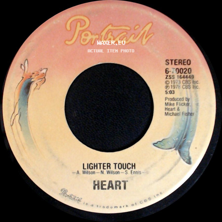Heart - Lighter Touch / Straight On side A
