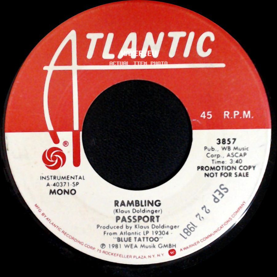 Passport - Rambling / Rambling side A