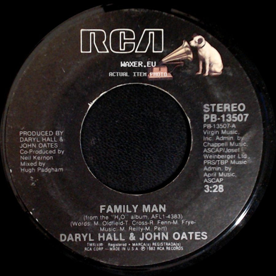 Daryl Hall & John Oates - Family Man / Open All Night side A