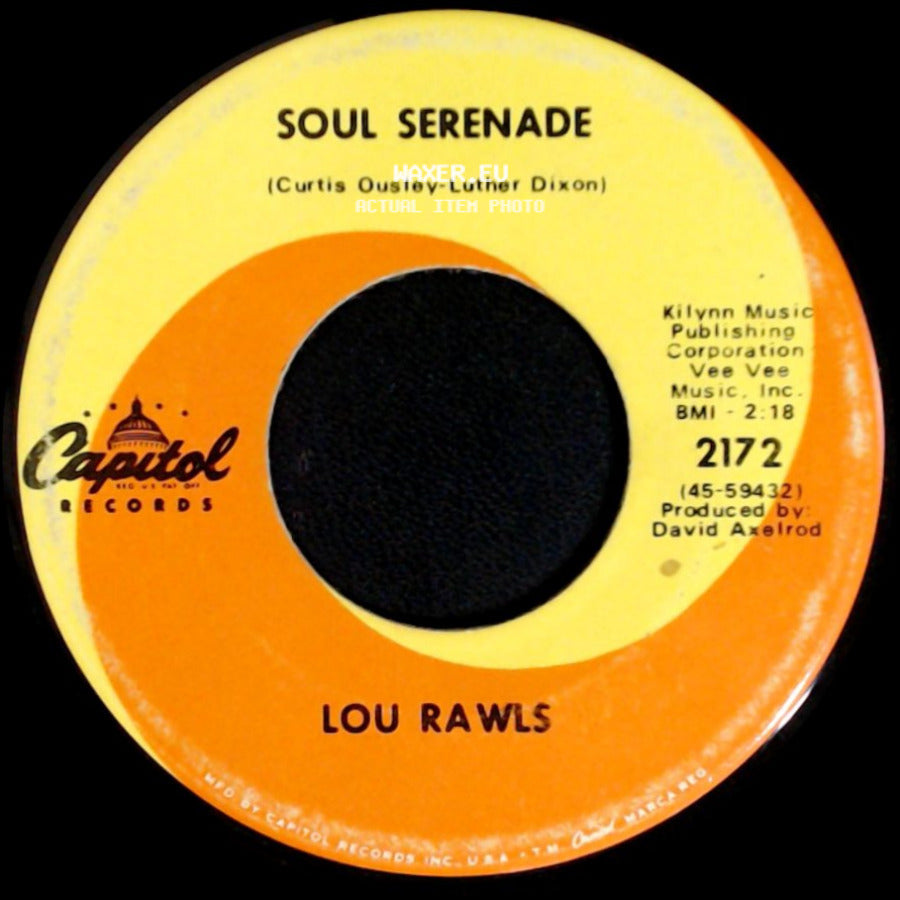 Lou Rawls - Soul Serenade / You're Good For Me side A