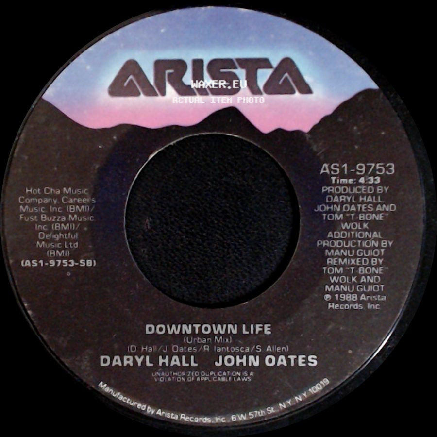Daryl Hall John Oates - Downtown Life (Urban Mix) / Downtown Life side A