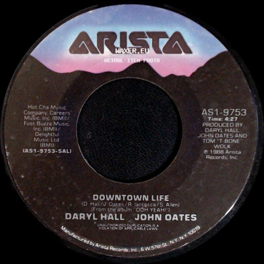 Daryl Hall John Oates - Downtown Life (Urban Mix) / Downtown Life side B