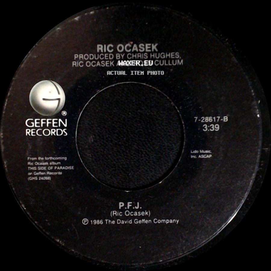 Ric Ocasek - P.F.J. / Emotion In Motion side A