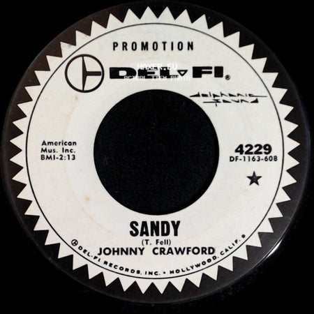 Johnny Crawford - Sandy / Ol' Shorty side A