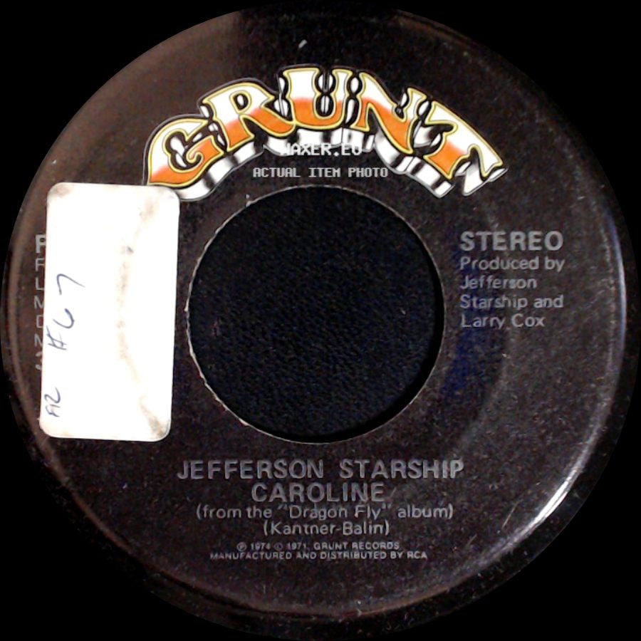 Jefferson Starship - Caroline / Be Young You side A