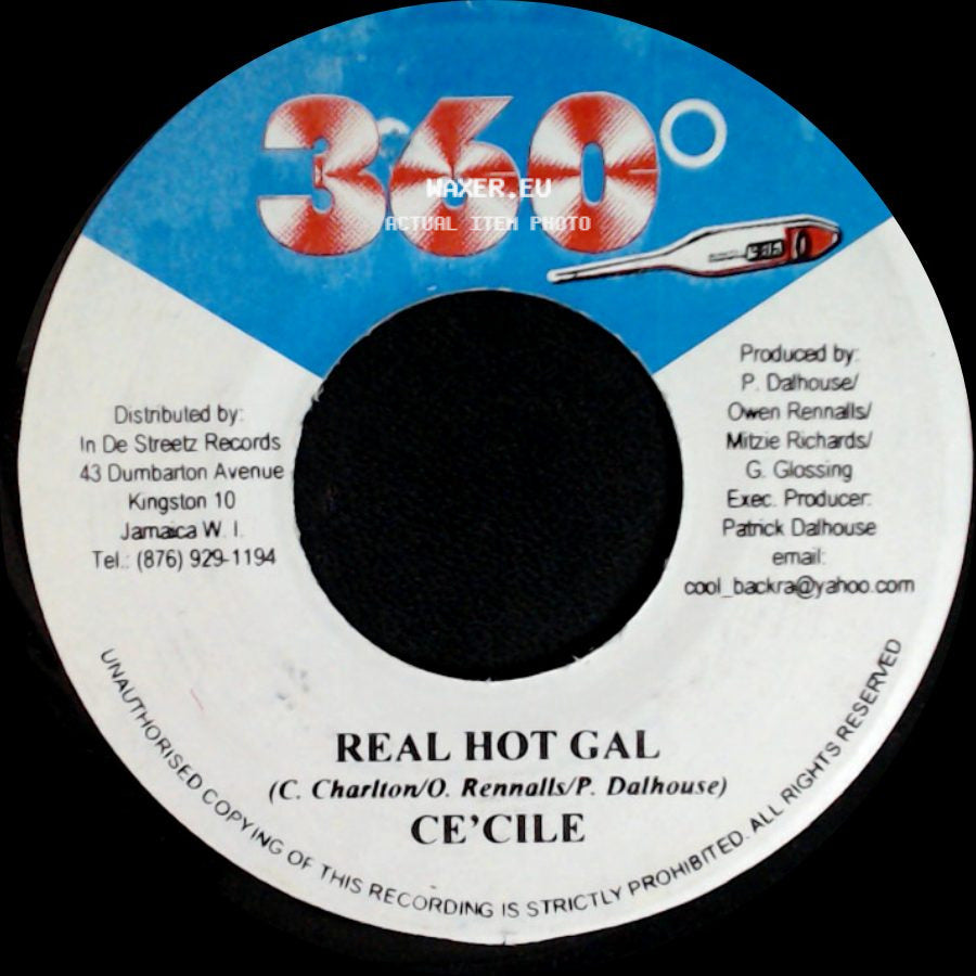 Ce'cile / Sinjer J - Real Hot Gal / Hot Gal side A