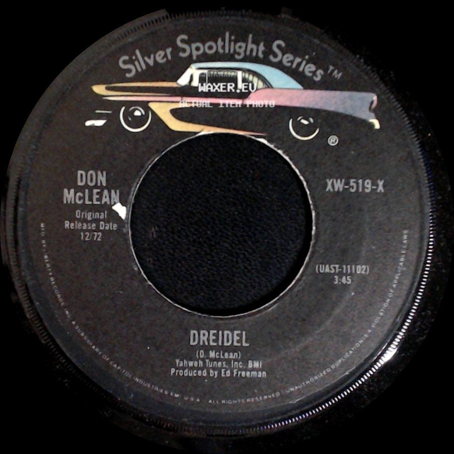 Don Mclean - Vincent / Dreidel side B