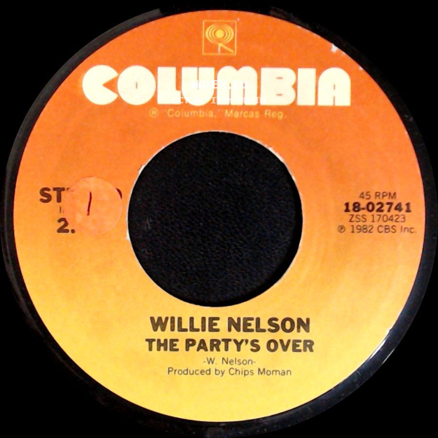 Willie Nelson - The Party's Over / Always On My Mind side A