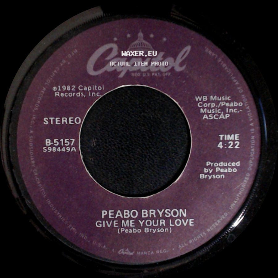 Peabo Bryson - Give Me Your Love / You side A