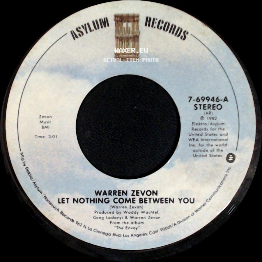 Warren Zevon - Let Nothing Come Between You / The Hula Hula Boys side A