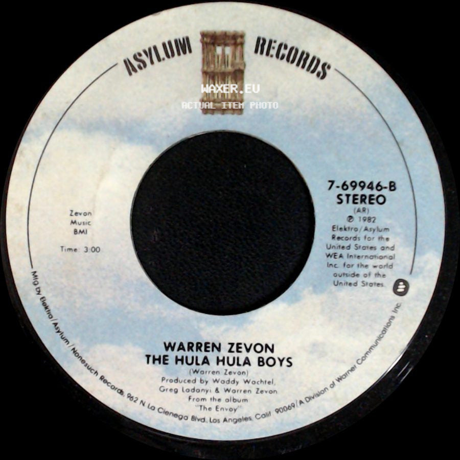 Warren Zevon - Let Nothing Come Between You / The Hula Hula Boys side B