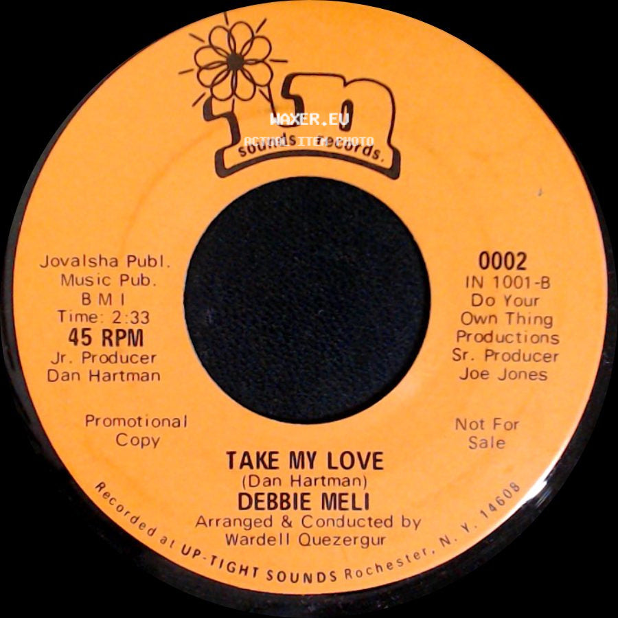 Debbie Meli - Take My Love / The Year Of September side A