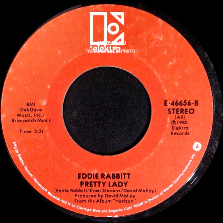 Eddie Rabbitt - Pretty Lady / Drivin' My Life Away side A