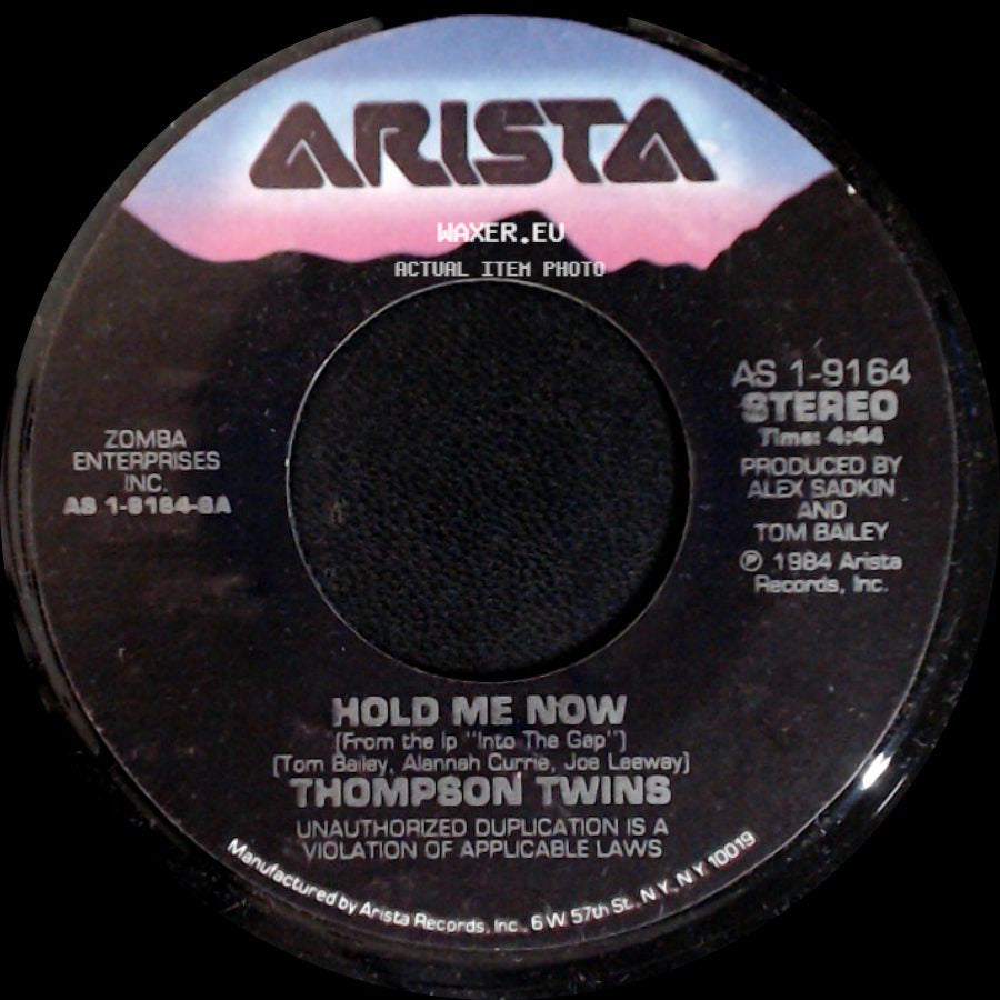 Thompson Twins - Hold Me Now / Let Loving Start side A