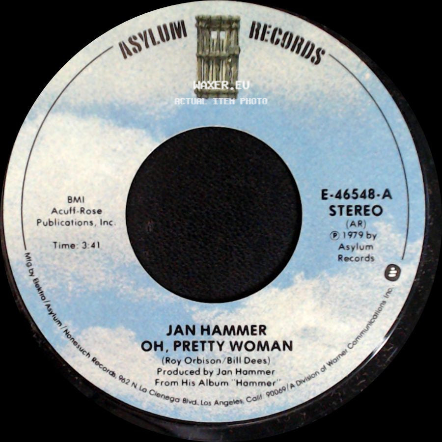 Jan Hammer - Oh, Pretty Woman / Goodbye side A