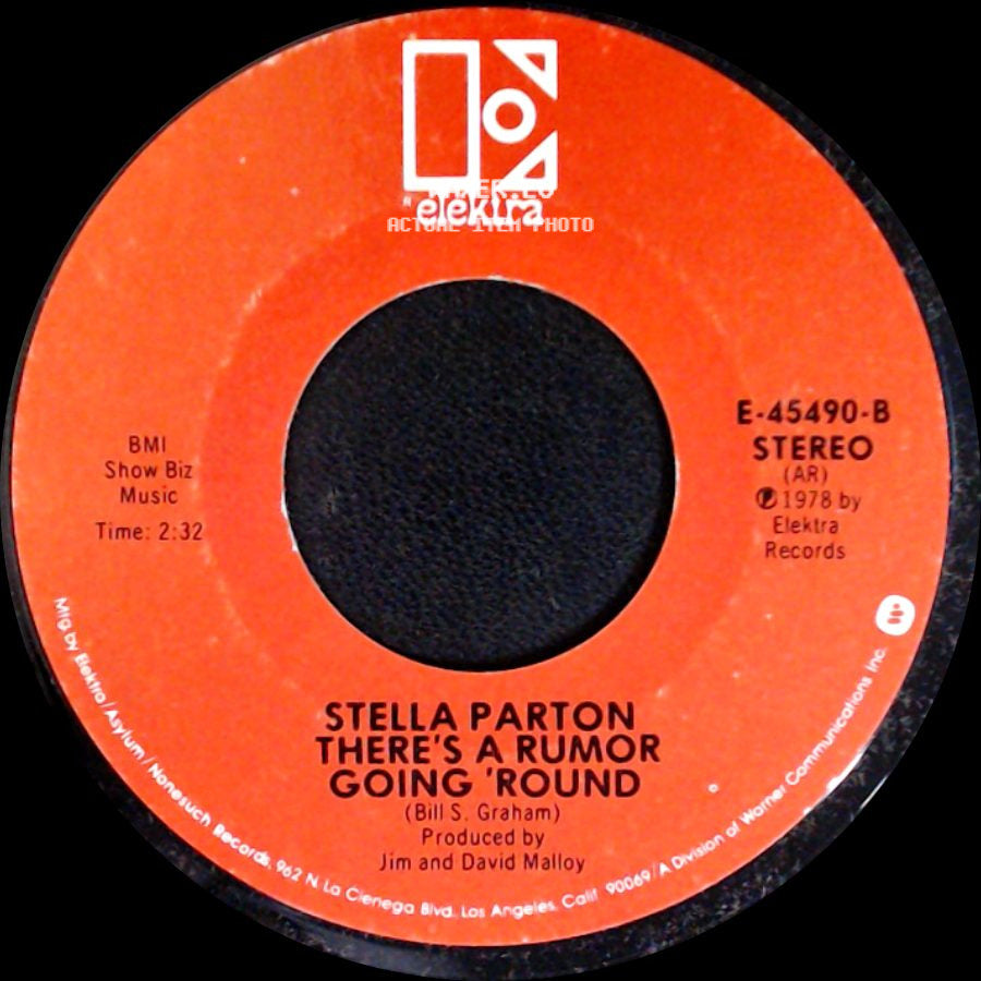 Stella Parton - Undercover Lovers / There's A Rumor Going 'round side B