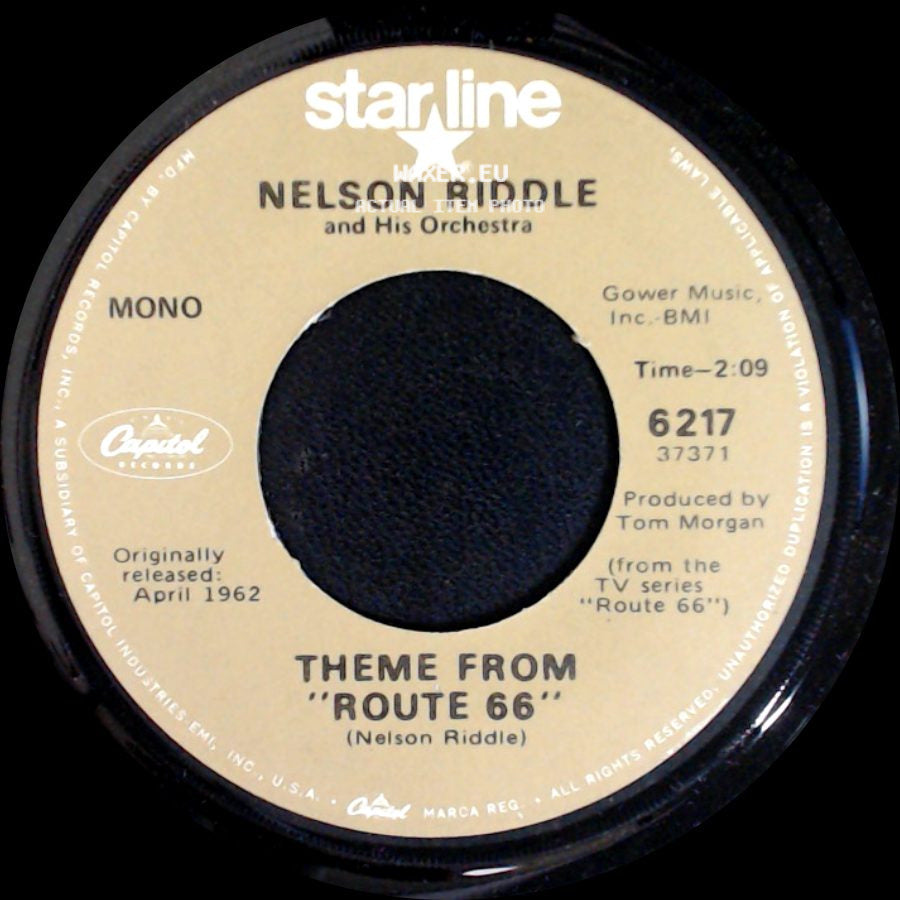 Nelson Riddle And His Orchestra - Theme From "Route 66" / Lisbon Antigua side A