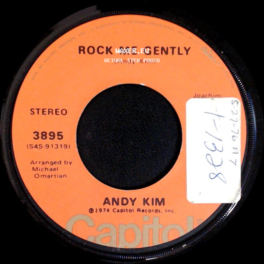 Andy Kim - Rock Me Gently / Rock Me Gently Part Ii side A