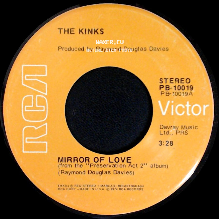 The Kinks - Mirror Of Love / He's Evil side A