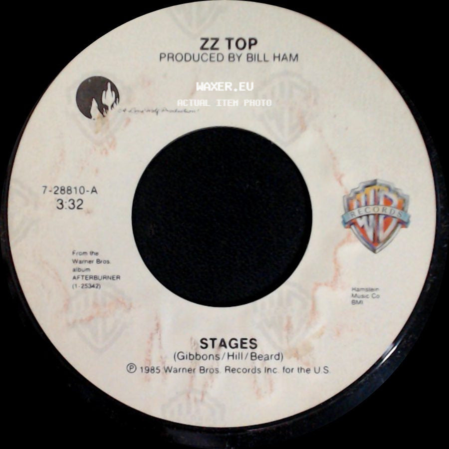 Zz Top - Stages / Can't Stop Rockin' side A