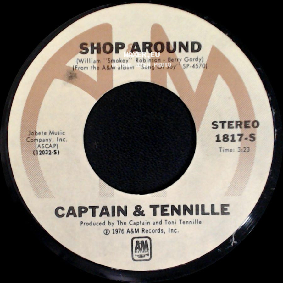 Captain & Tennille - Shop Around / Butterscotch Castle side A