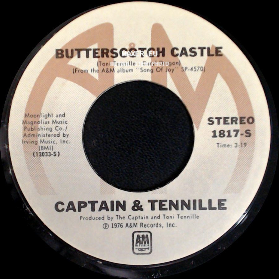 Captain & Tennille - Shop Around / Butterscotch Castle side B