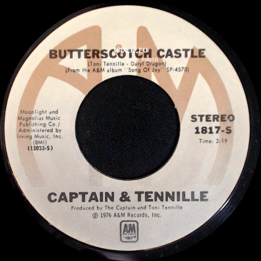 Captain & Tennille - Butterscotch Castle / Shop Around side A
