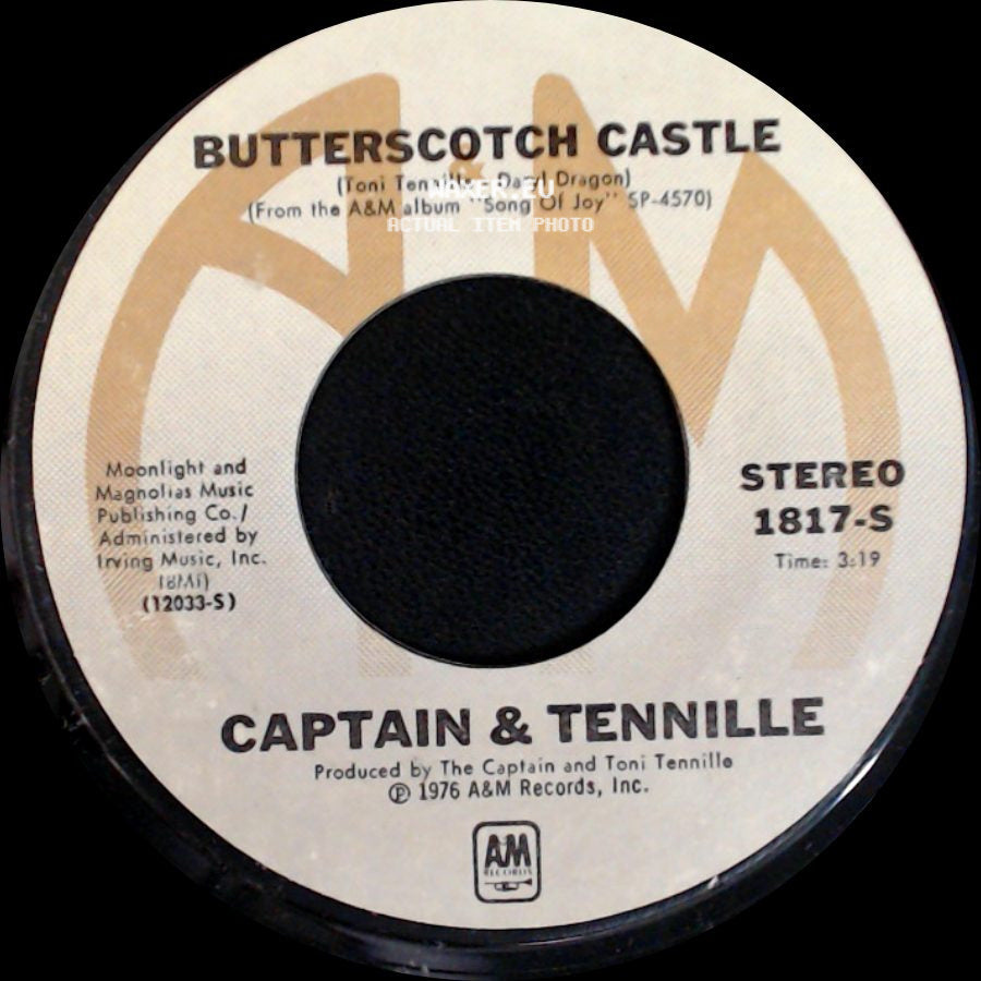 Captain & Tennille - Butterscotch Castle / Shop Around side A
