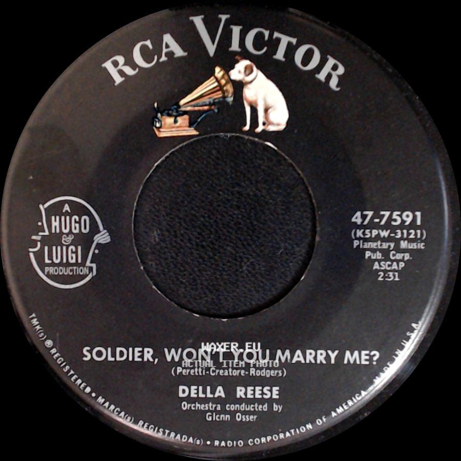 Della Reese - Don't You Know / Soldier, Won't You Marry Me? side B
