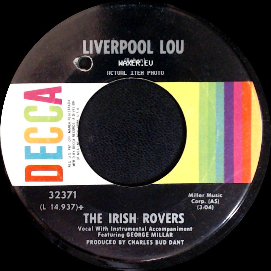 The Irish Rovers - Liverpool Lou / The Biplane, Ever More side A