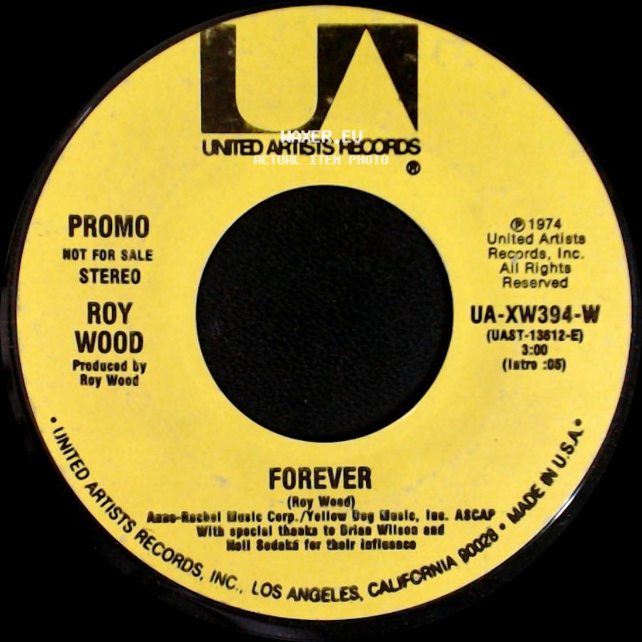 Roy Wood - Forever / Forever side A