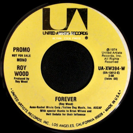 Roy Wood - Forever / Forever side B