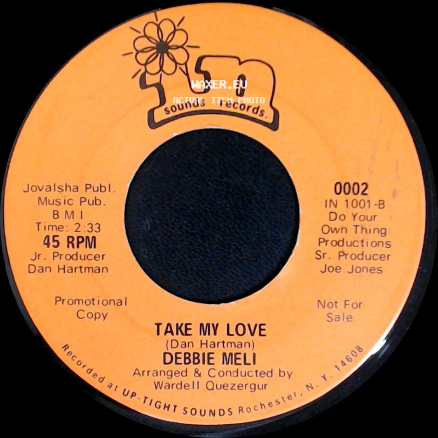 Debbie Meli - The Year Of September / Take My Love side B