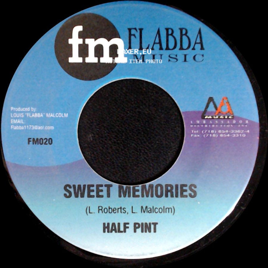 Half Pint / Natural Black - Sweet Memories / Beautiful Morning side A