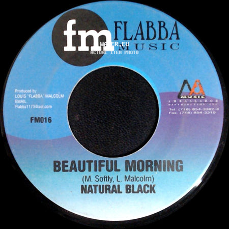 Half Pint / Natural Black - Sweet Memories / Beautiful Morning side B