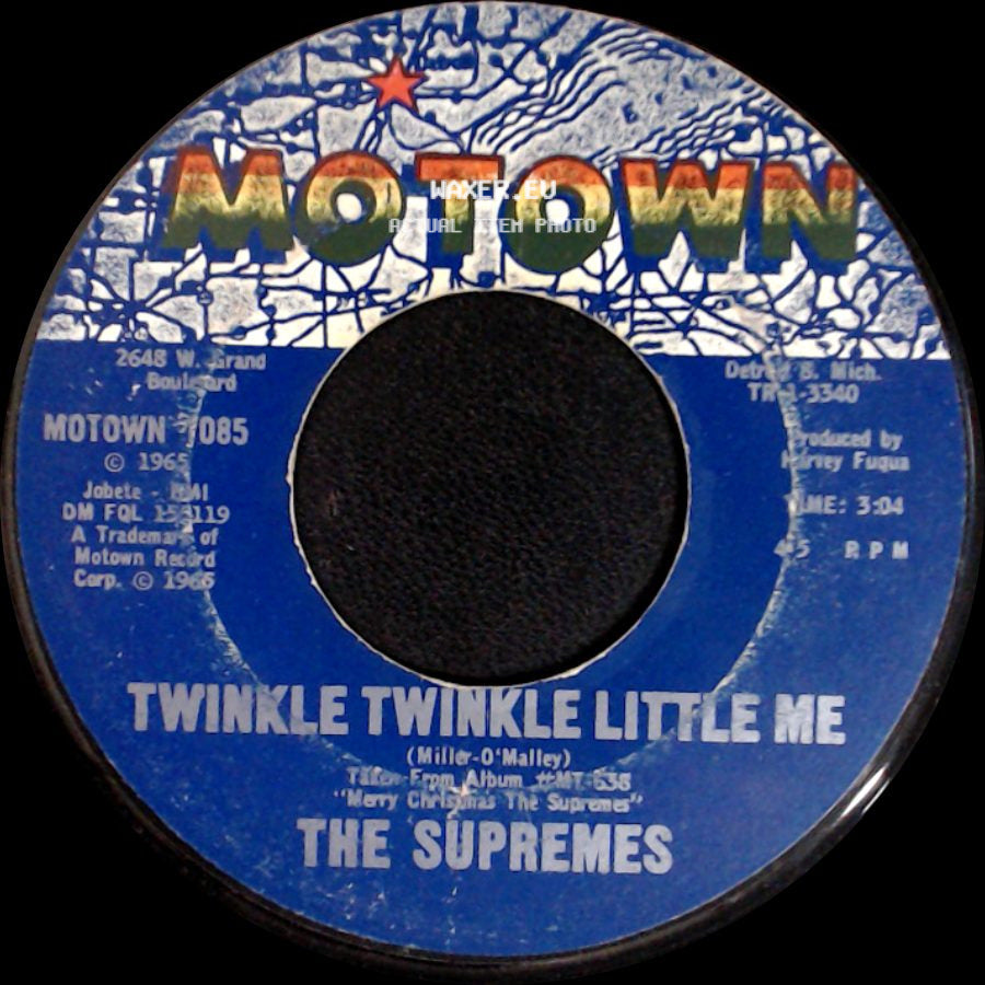 The Supremes - Twinkle Twinkle Little Me / Children's Christmas Song side A