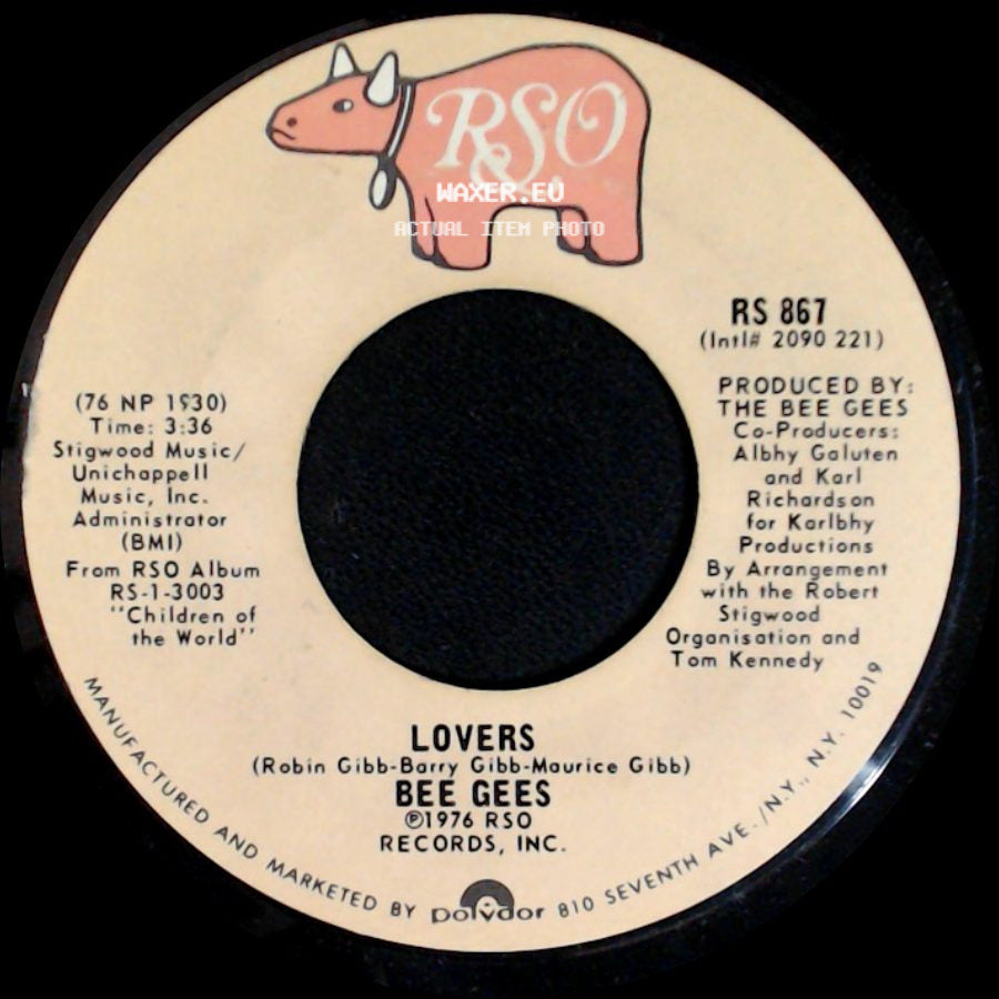 Bee Gees - Lovers / Boogie Child side A