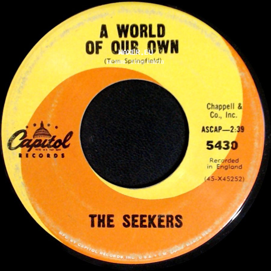The Seekers - A World Of Our Own / Sinner Man side A