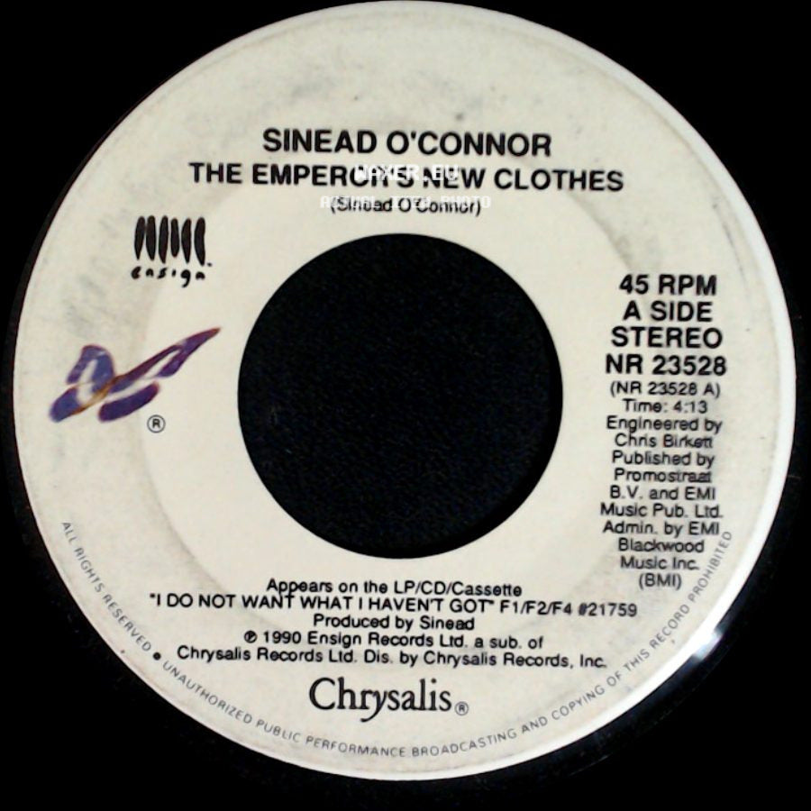 Sinead O'connor - The Emperor's New Clothes / What Do You Want? side A