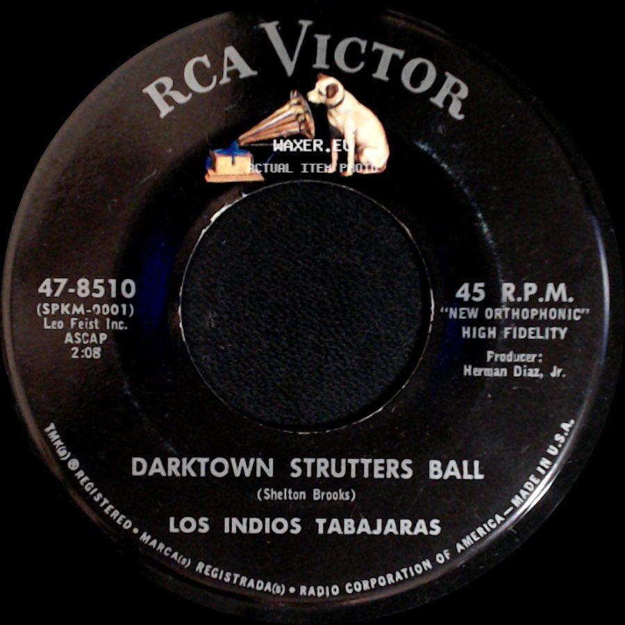 Los Indios Tabajaras - Darktown Strutters Ball / The 3Rd Man Theme side A