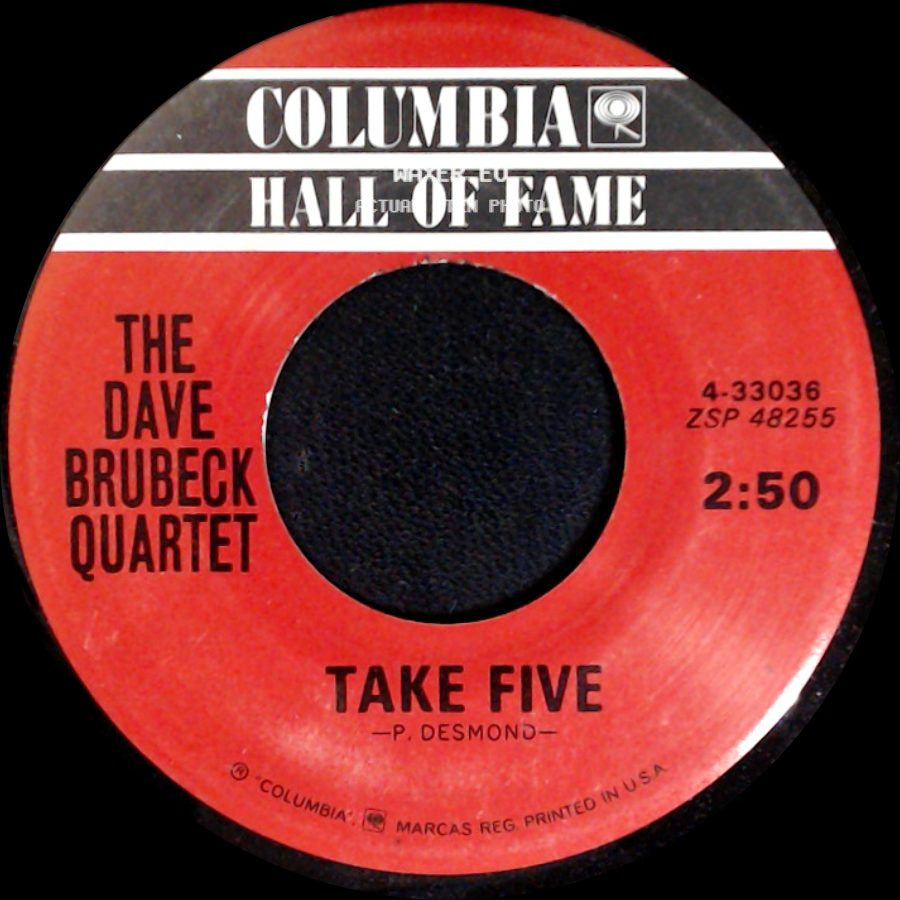 The Dave Brubeck Quartet - Take Five / Blue Rondo A La Turk side A