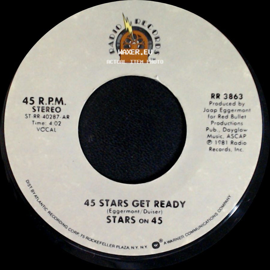 Stars On 45 - 45 Stars Get Ready / More Stars side A