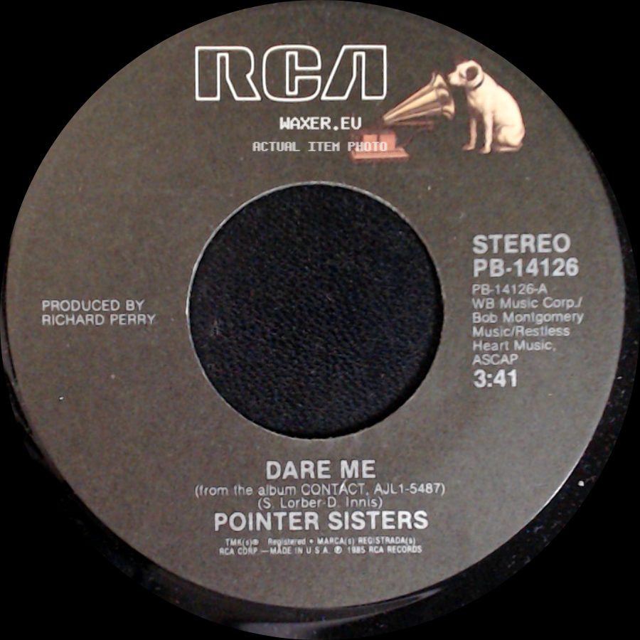 Pointer Sisters - Dare Me / I'll Be There side A