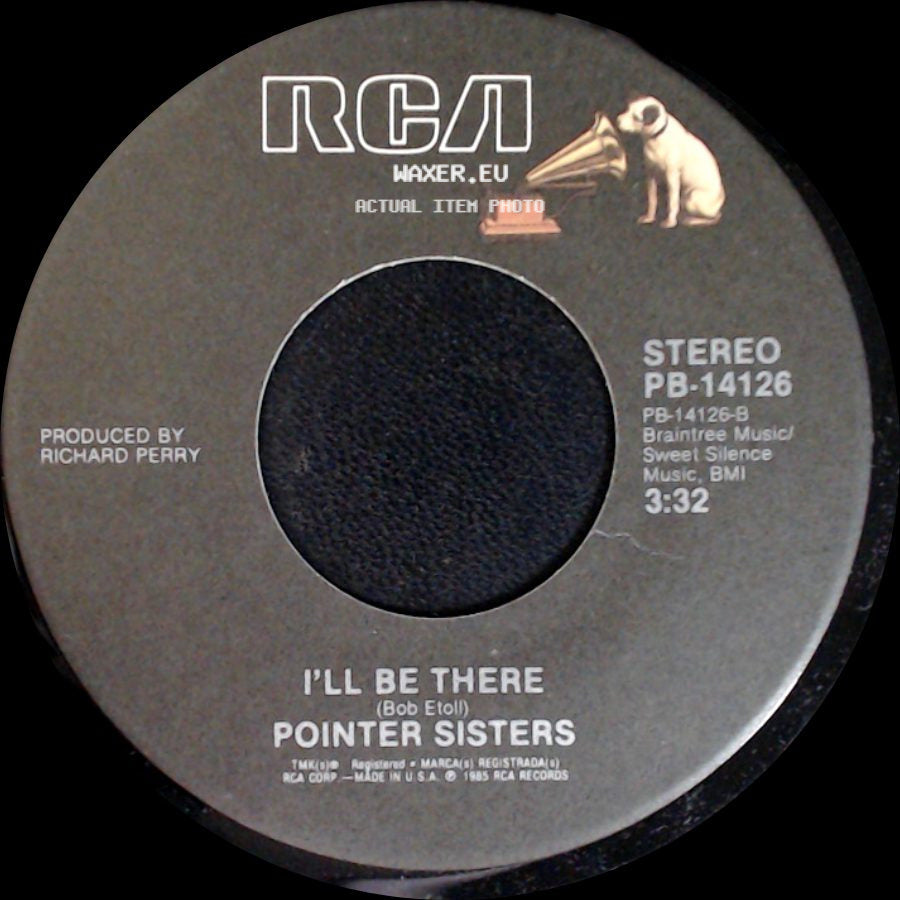 Pointer Sisters - Dare Me / I'll Be There side B