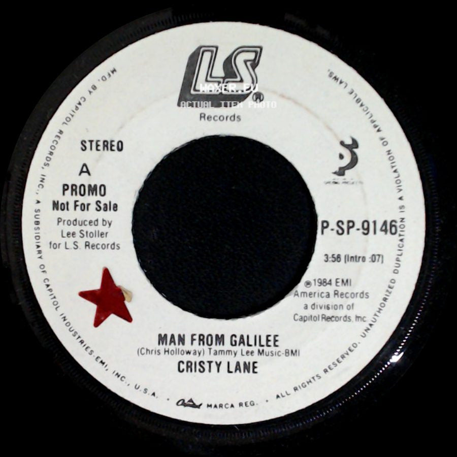 Cristy Lane / Mavis Staples - Man From Galilee / Show Me How It Works side A