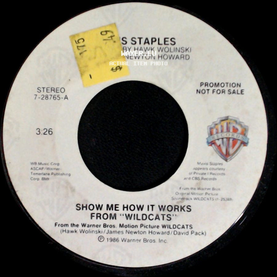Cristy Lane / Mavis Staples - Man From Galilee / Show Me How It Works side B