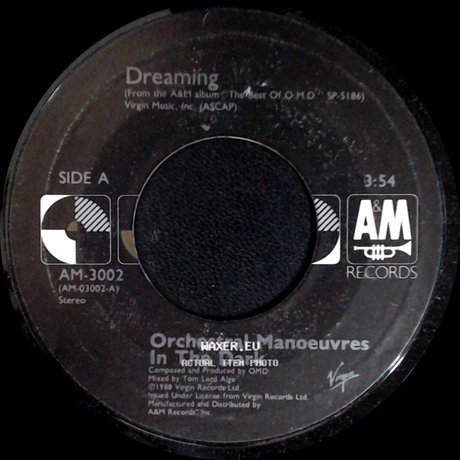 Orchestral Manoeuvres In The Dark - Dreaming / Unknown Title B side A